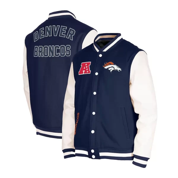 New England Patriots Third Down Varsity Jacket