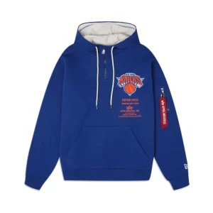 New York Knicks X Alpha X New Era Cotton Hoodie