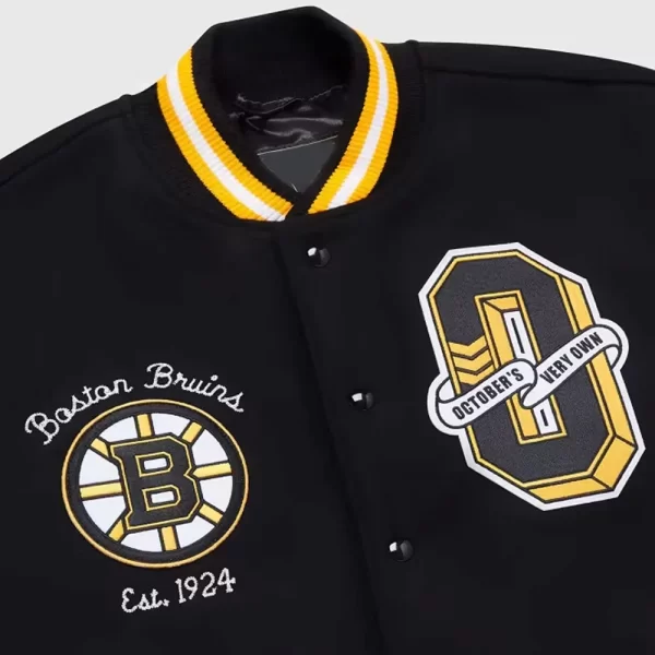 OVO Boston Bruins Varsity Jacket