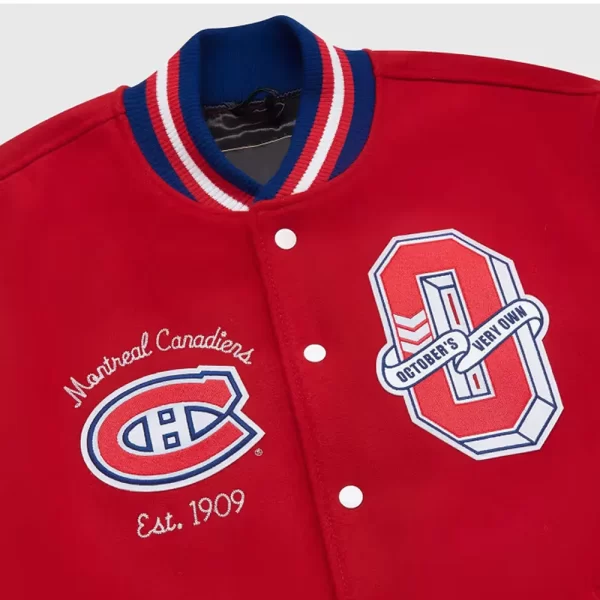 OVO Montreal Canadiens Varsity Jackets