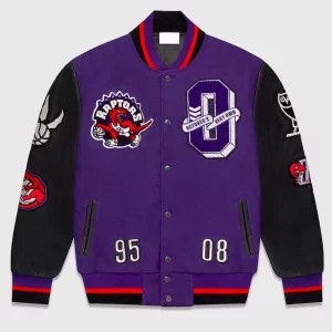 OVO Toronto Raptors Wool Varsity Jacket