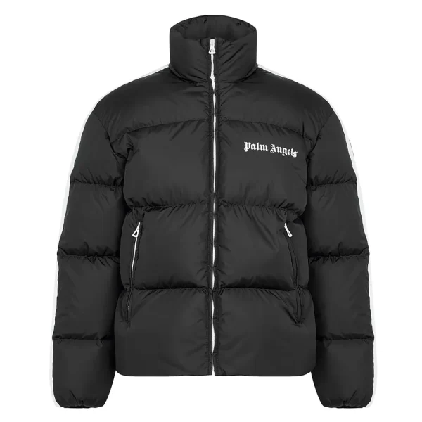 Palm Angels Track Black Puffer Jacket