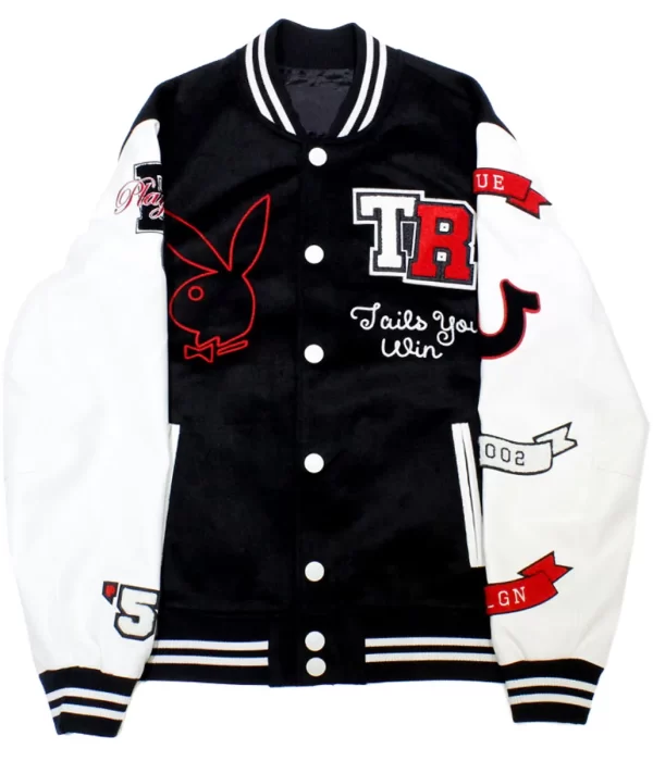 Playboy Club True Religion Varsity Jacket