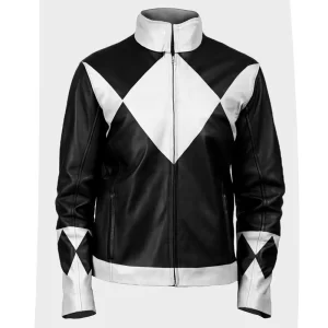 Power Rangers Black Leather Jacket