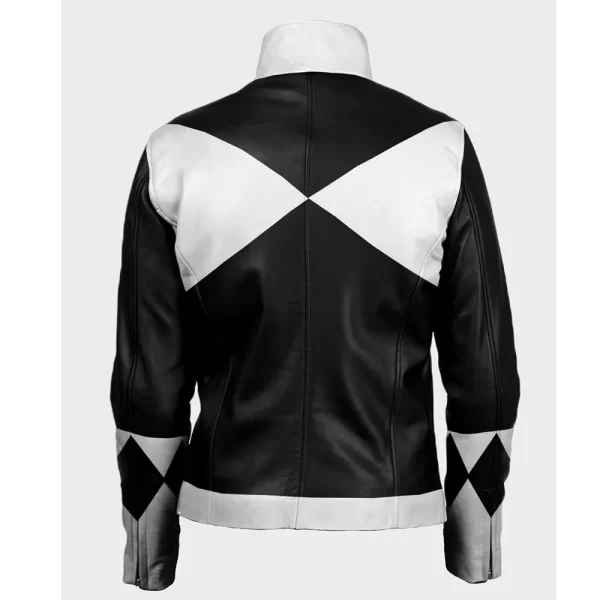 Power Rangers Leather Black Jacket