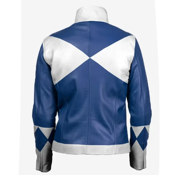 Power Rangers Leather Blue Jacket