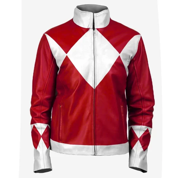 Power Rangers Red Leather Jacket