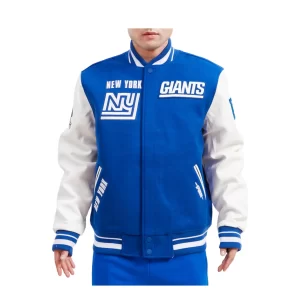 Pro Standard NFL New York Giants Retro Classic Varsity Jacket