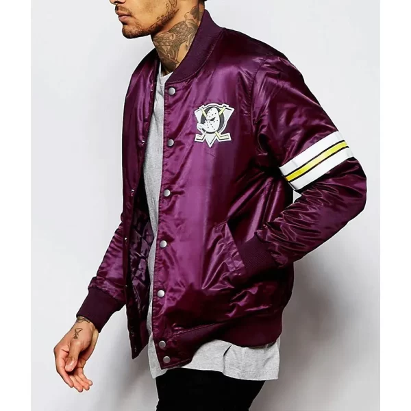 Purple Mighty Ducks Jacket