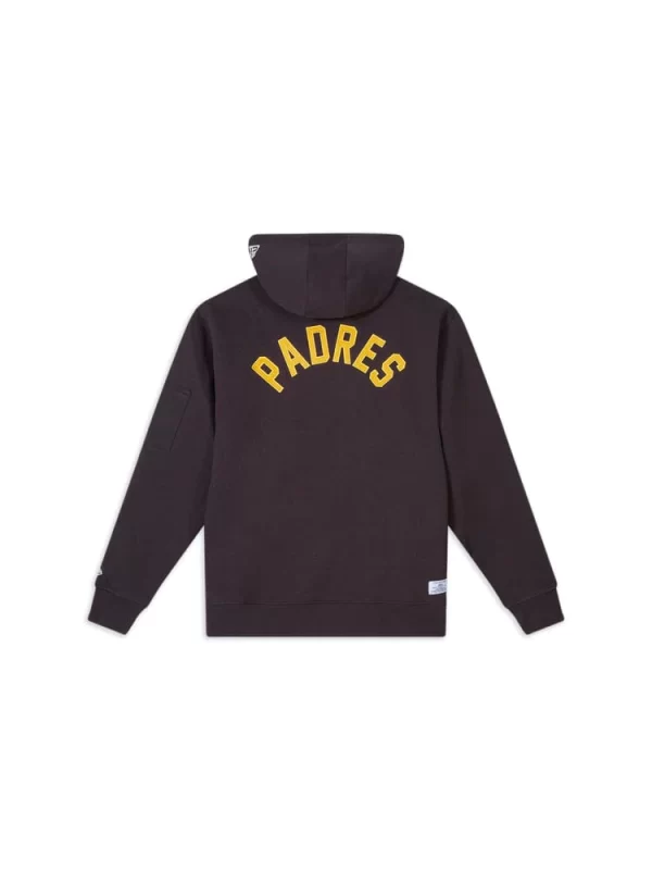 San Diego Padres X Alpha X New Era Brown Hoodie