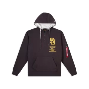 San Diego Padres X Alpha X New Era Cotton Hoodie