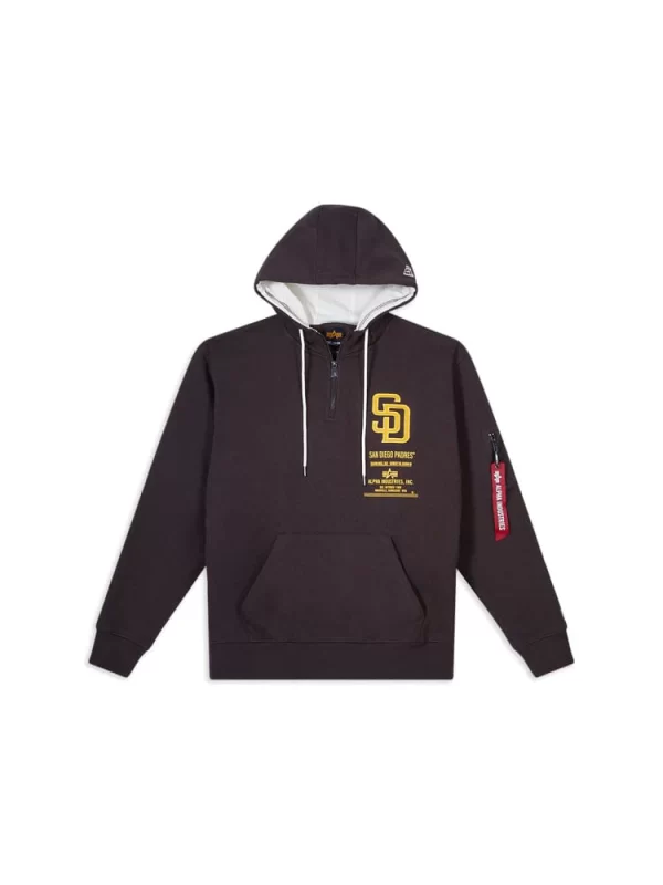 San Diego Padres X Alpha X New Era Cotton Hoodie