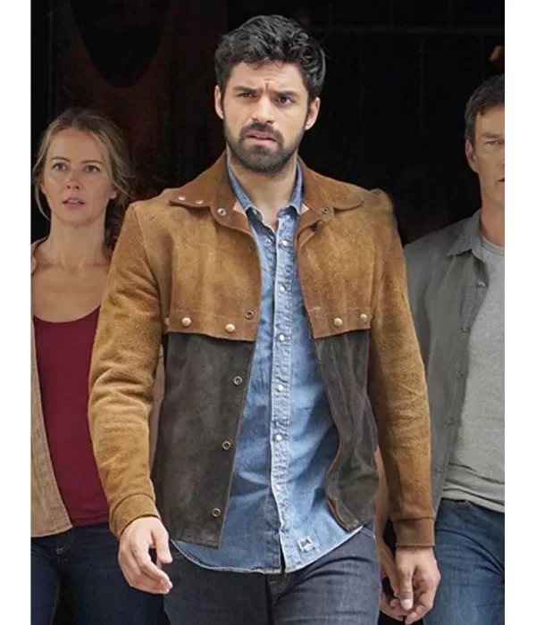 Sean Teale The Gifted Eclipse Suede Brown Jacket