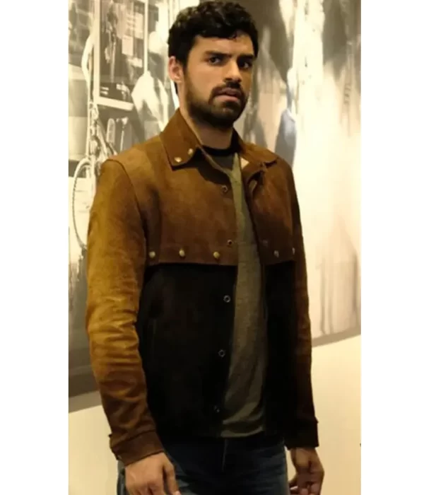 Sean Teale The Gifted Eclipse Suede Jacket