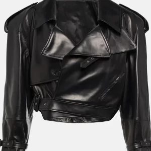 Siobhan Corbyn Black Leather Jacket