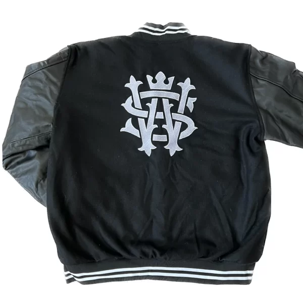 Slick Walk Varsity Black Jacket