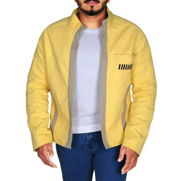 Star Wars A New Hope Mark Hamill Yellow Cotton Jacket