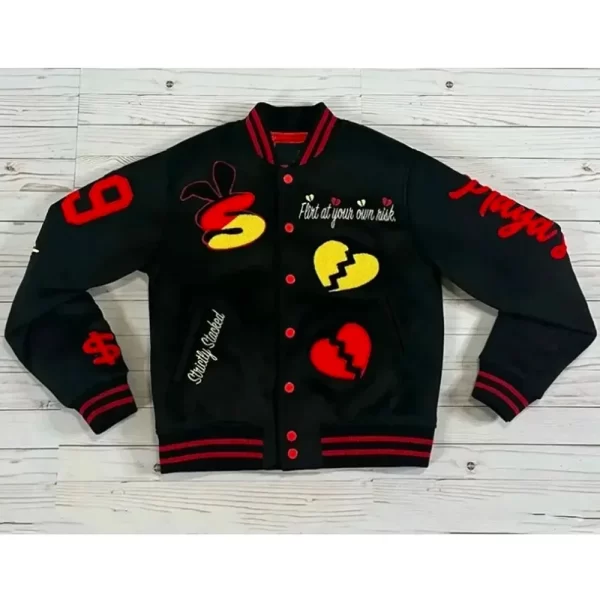 Strictly Stacked Playa’s Only Varsity Jacket