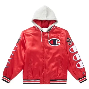 Supreme Champion Satin Varsity Jacket