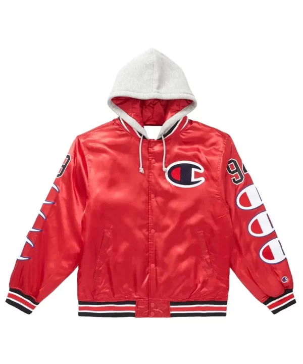 Supreme Champion Satin Varsity Jacket