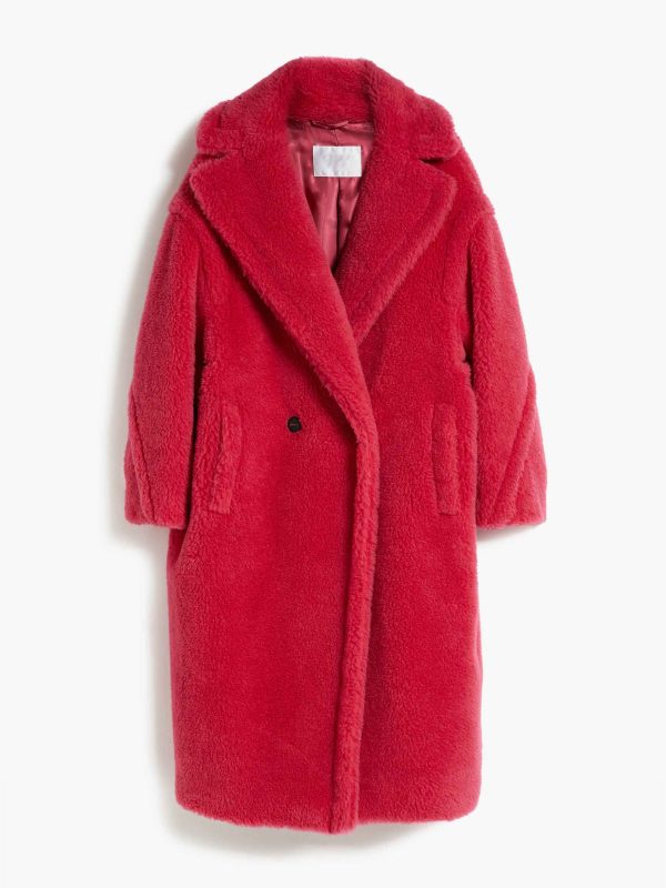 Taylor Swift Chiefs Game Red Teddy Coat