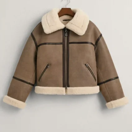 Taylor Swift Shearling Leather Jacket