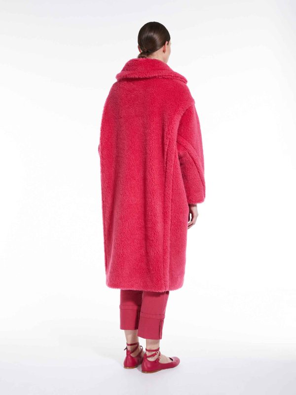 Taylor Swift Chiefs Game Red Teddy Coat