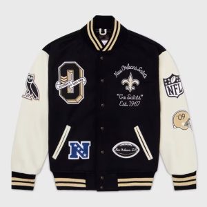 NFL New Orleans Saints Wool Varsity Jacket