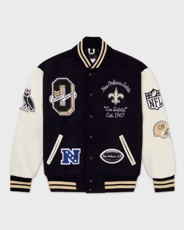 NFL New Orleans Saints Wool Varsity Jacket