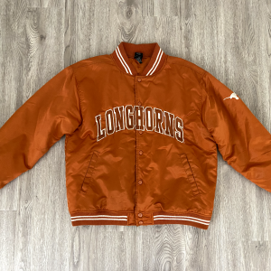 Vintage Texas Longhorns Satin Starter Jacket