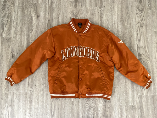 Vintage Texas Longhorns Satin Starter Jacket