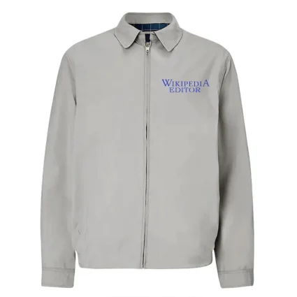 Wikipedia Editor Gray Cotton Jacket