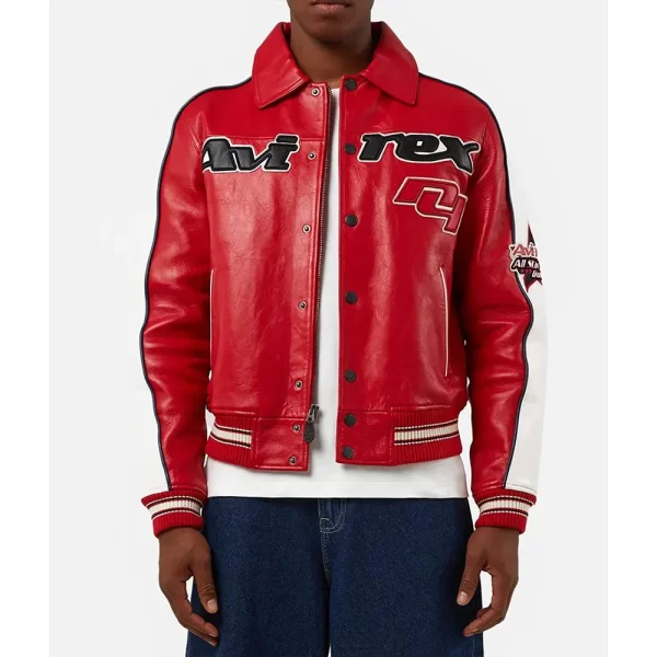 All Star Leather Red Jackets