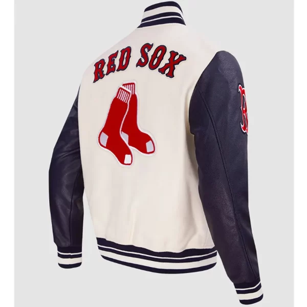 Boston Red Sox Retro Classic Rib Varsity Jackets