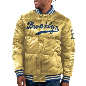 Brooklyn Dodgers Cooperstown Collection Bronx Satin Jacket