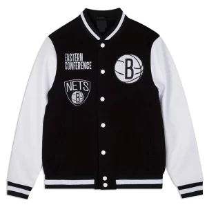 Brooklyn Nets Eastern Conference Wool Varsity Jacket