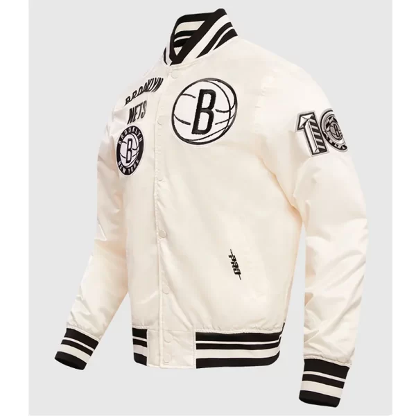 Brooklyn Nets Retro Classic Rib Jacket