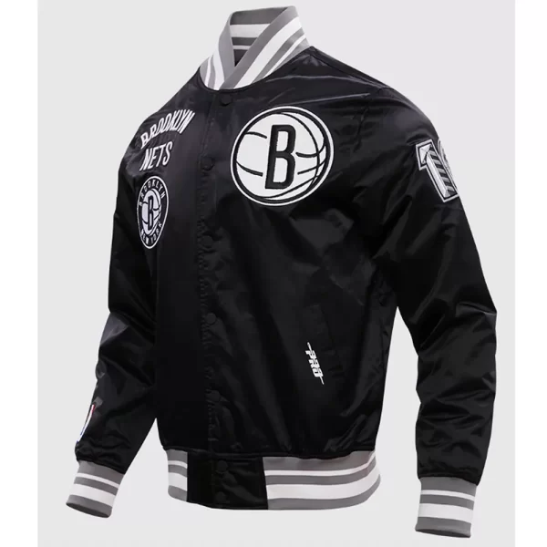 Brooklyn Nets Retro Classic Rib Jacket