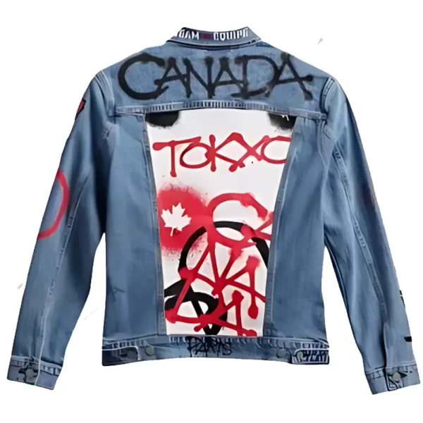 Canadian Olympic Blue Denim Jacket