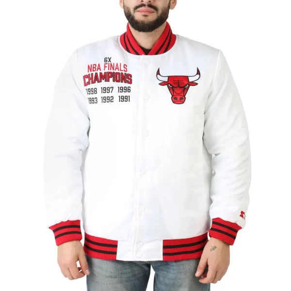 Champions Chicago Bulls Satin Jacket