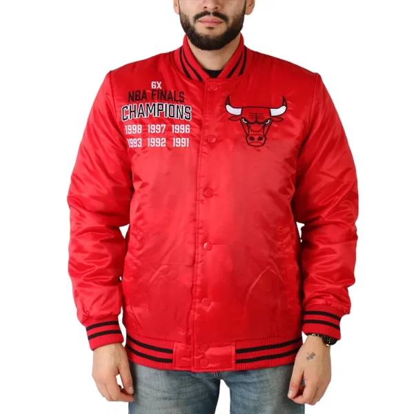 Champions Chicago Bulls Satin Jacket