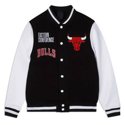 Chicago Bulls Eastern Conference Wool Varsity Jacket