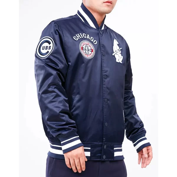 Chicago Cubs Retro Classic Rib Jacket