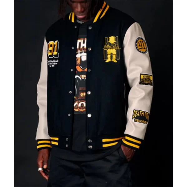 Death Row Records Collegiate Varsity Jackets