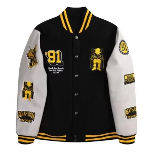 Death Row Records Collegiate Wool Varsity Jacket