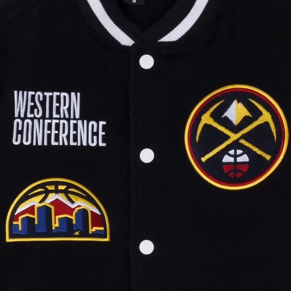 Denver Nuggets Western Conference Varsity Jacket
