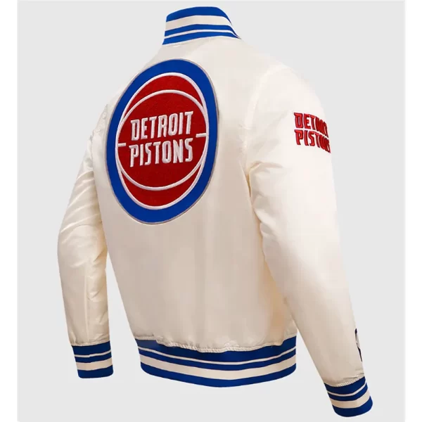 Detroit Pistons Retro Classic Rib Jackets