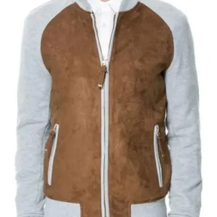 Firestorm the Flash Bomber Suede Leather Jacket