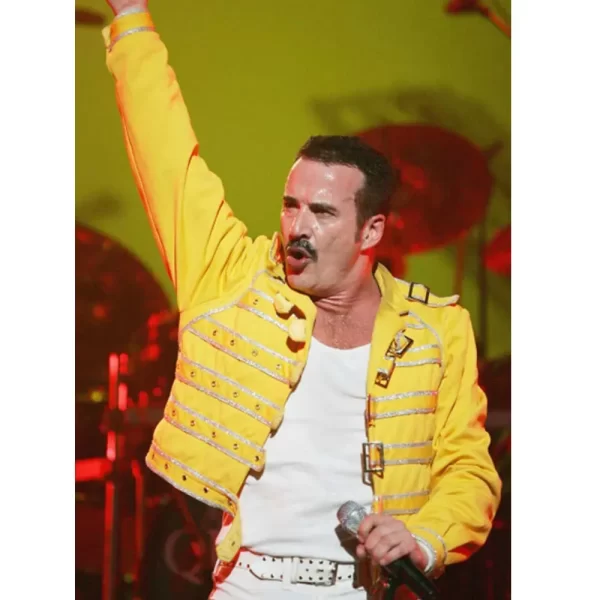 Freddie Mercury Yellow Leather Jackets