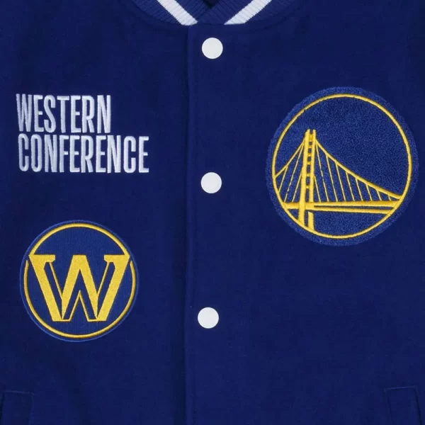 Golden State Warriors Western Conference Varsity Jacket